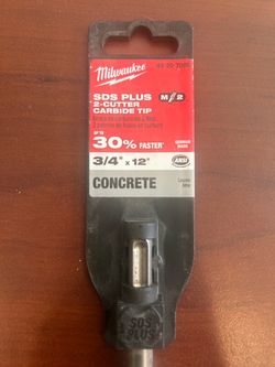 Milwaukee SDS Plus 2 Cutter