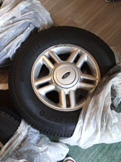 FORD 6 LUG USED TIRES AND RIMS