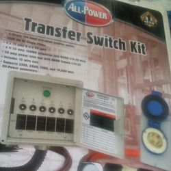 Transfer Switch Kit 30amp New