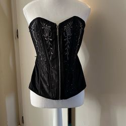 Sexy Catrina   Corset Halloween Costume 