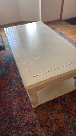 Coffee table and end table