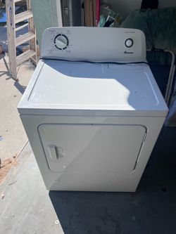 Amana Electric Dryer White
