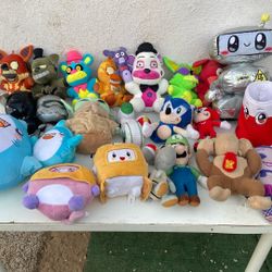 23 Plush Toy Lot 