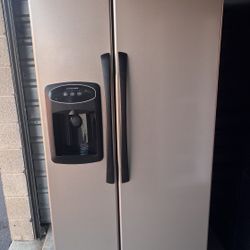 Admiral Stainless Steel Refrigerator And Freezer