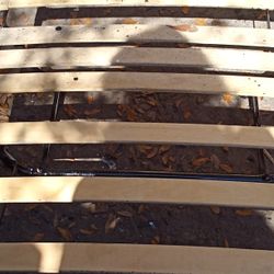 Twin Fram Fits Under Bed  Hook Closed Need Mattress 