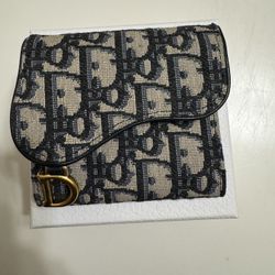 Dior Saddle Wallet