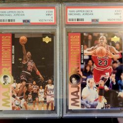 X2 1995 Michael Jordan Upper Deck PSA 9 Cards