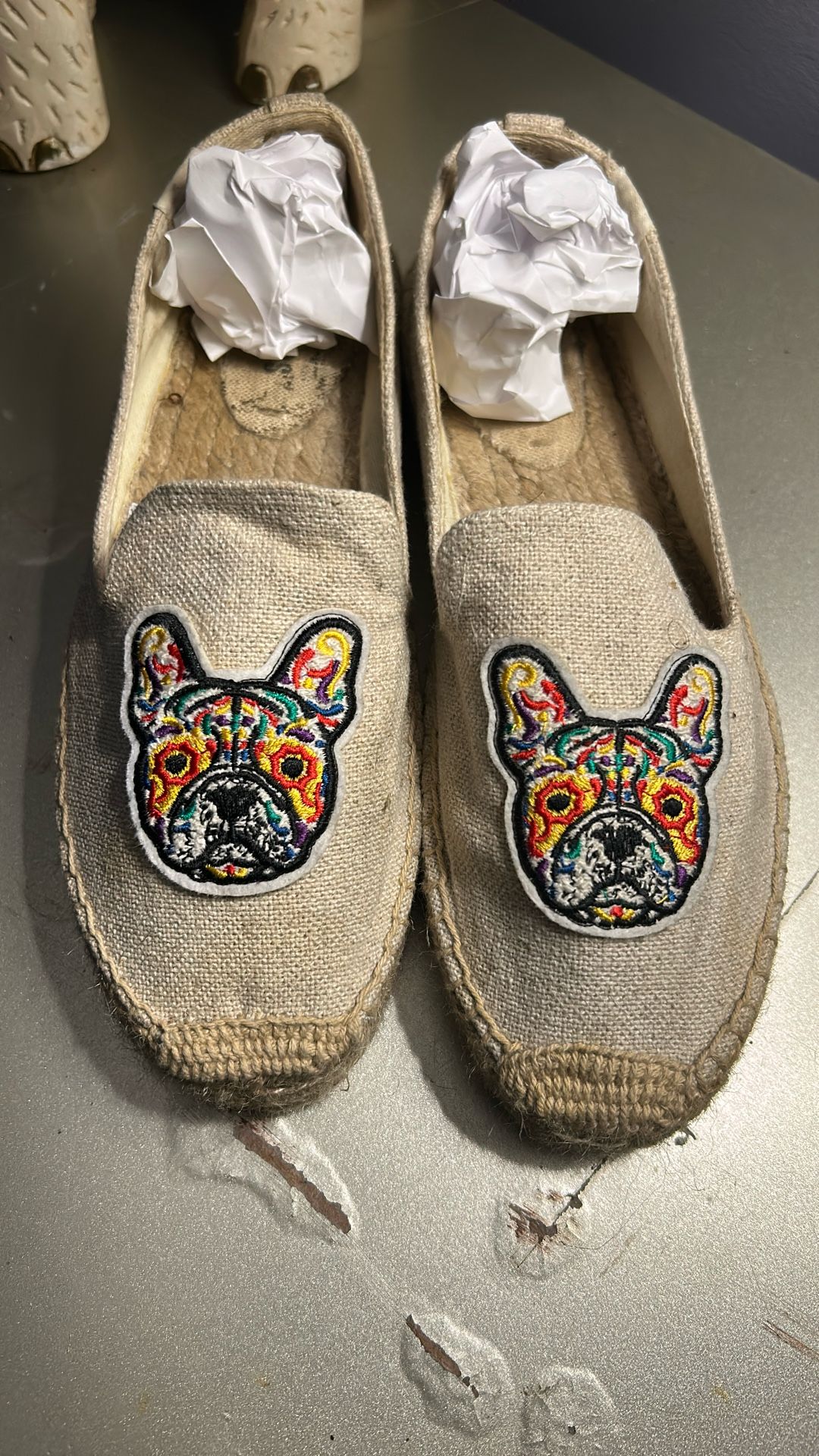 Soludos Frenchie Platform Smoking Slippers