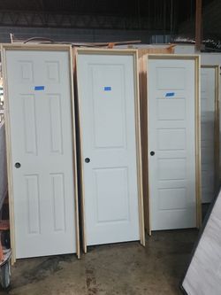 Interior doors different styles 6 panels , 2 panels, 5 panels (Riverside) price each