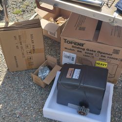 Solar Panel Gate Opener