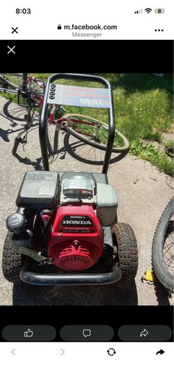 Honda pressure washer