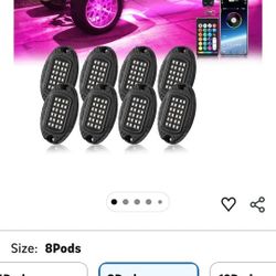 ZONECONA RBG LED Rock Lights 