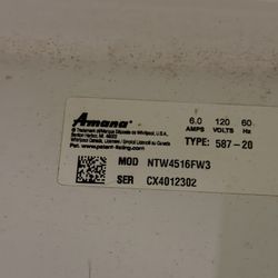 Amana Washer