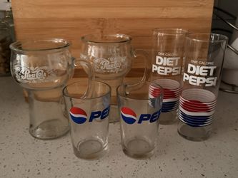 Vintage Pepsi Glasses