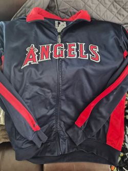 Angels baseball fleece lined jacket