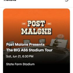 Post Malone Tickets 