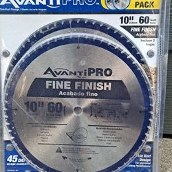 10" Mitre/Table Saw Blades