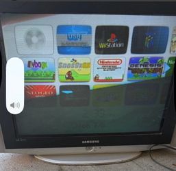 Vintage CRT television retro gaming