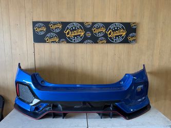 2016 2017 2018 2019 2020 2021 Honda Civic Type R Rear Bumper