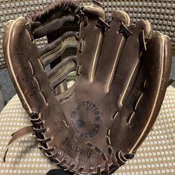 Spalding SC2-L right hand throw 13” leather baseball glove mitt