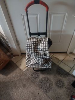 Foldable shopping/laundry cart