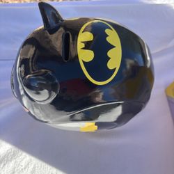 Dc comics Batman Bat pig Ceramic Piggy Bang