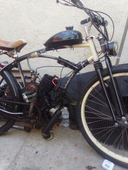 Gas powered bike serious buyers only