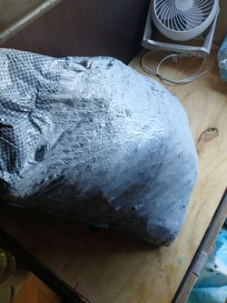 Bags of baby clothes