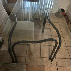 Glass Dining Room Table 
