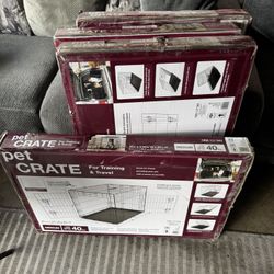 Medium Pet Crate for Training & Travel