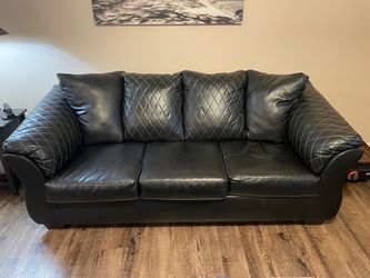 Black sofa