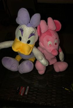 Minnie Mouse and Daisy