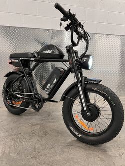 FREE 🚚 DELIVERY! ✅2000W/3000W/52V Dual Motor, 46ah(Total) Twin Dual Battery, Electric E Bike, 38mph, 5’4-6’5(Rider)