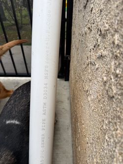 PCV sewer pipe
