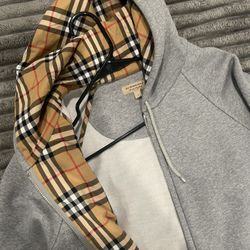 Burberry Zip Up Jacket 
