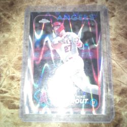 Mike trout refractor