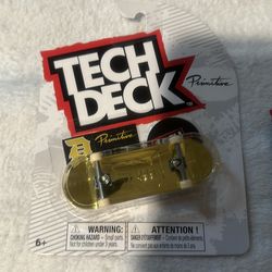 Primitive gold tech deck