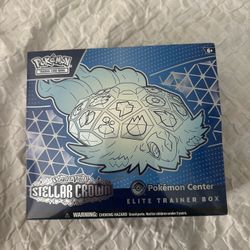 Stellar Crown Pokemon Center Elite Trainer Box