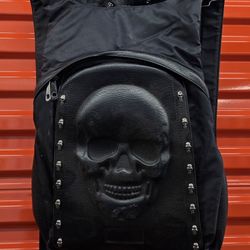 Skull Backpack With Hoodie