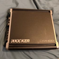Kicker CXA400.1 400-Watt Mono Class D Amplifier 