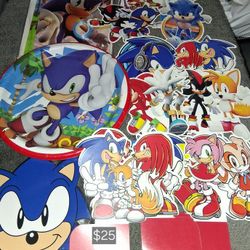 Sonic Party Supplies 