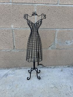 Vintage Metal Jewelry Holder