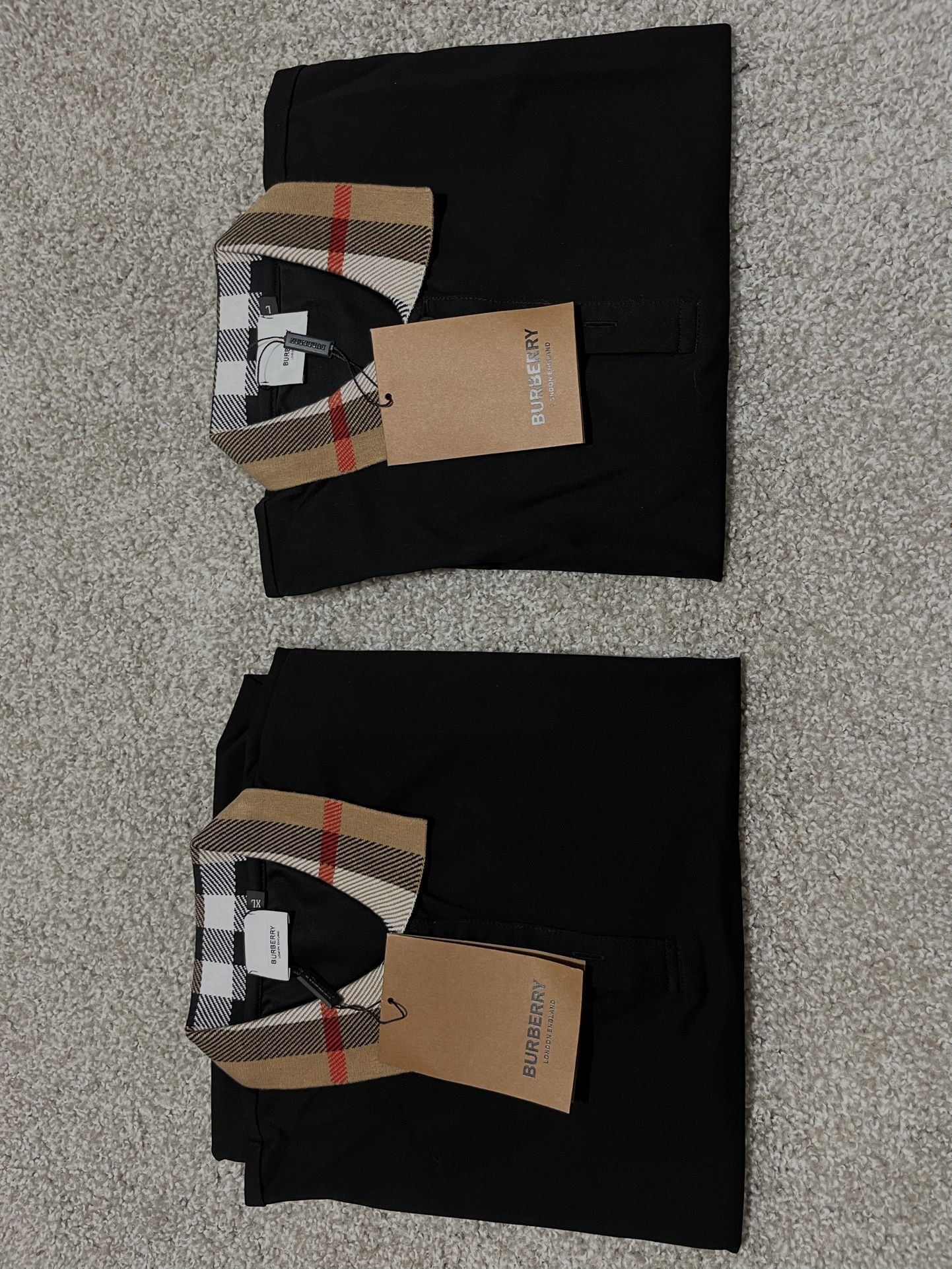 Burberry polo Shirts Size L , XL