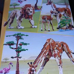 LEGO Creator 3 in 1 Wild Safari Animals 31150