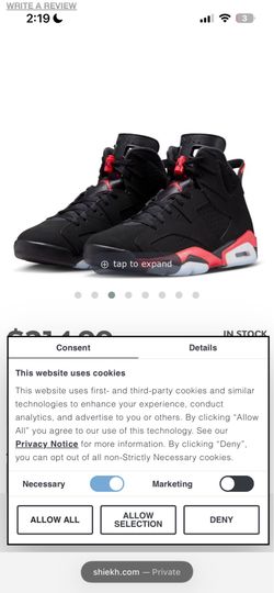 Jordan inferno’s Red size 11 men