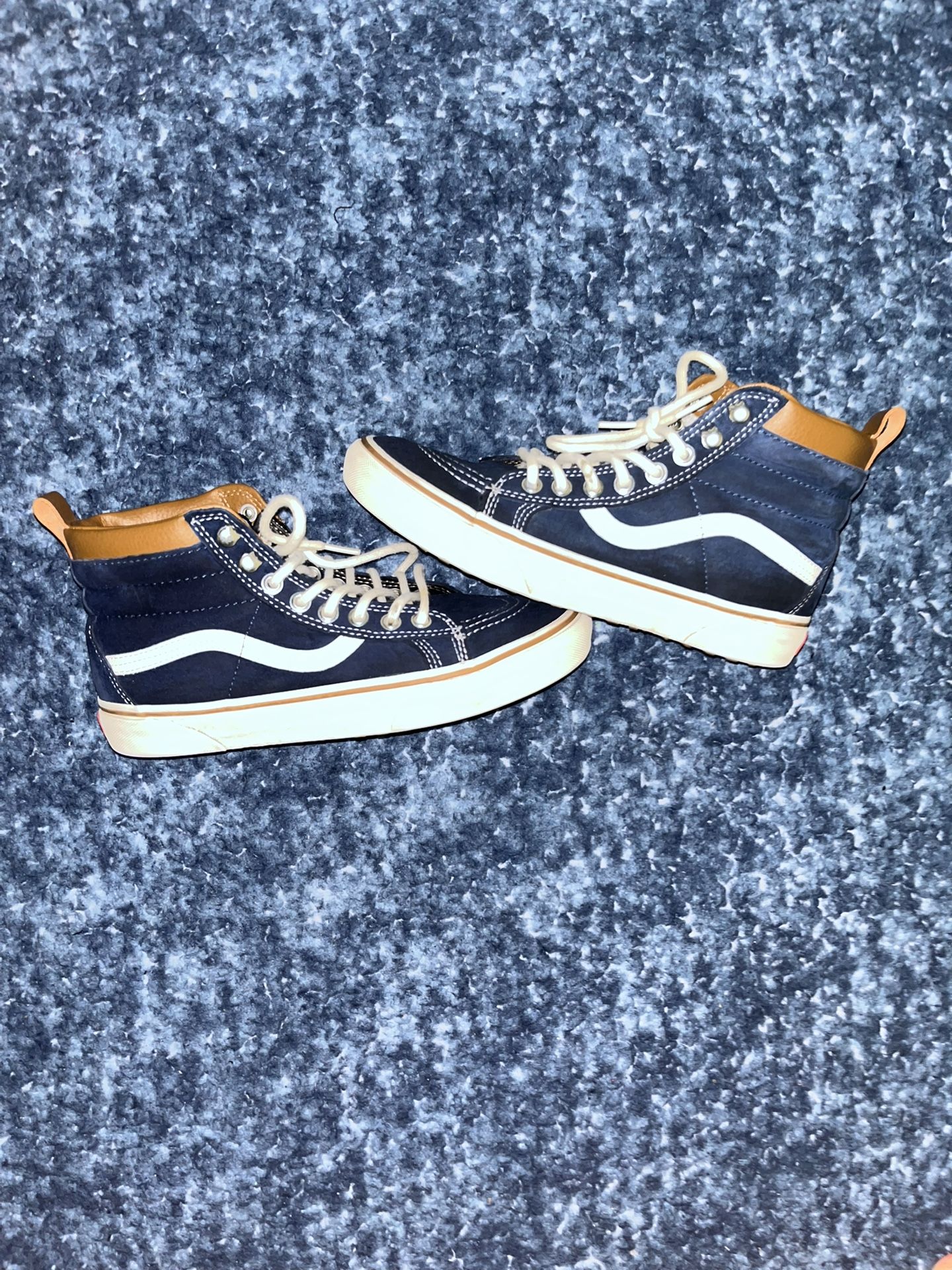 Blue Chunky Vans No Box
