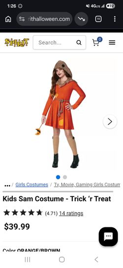 Sam girl costume