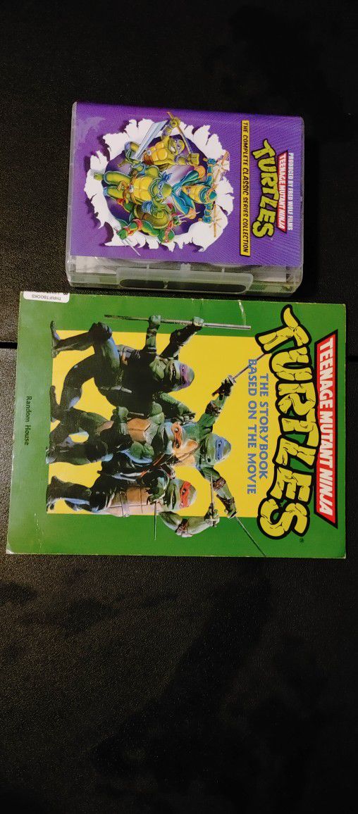 Tmnt Dvd Complete TV Series With Movie Book