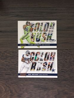 Has two color rush cards that are in great condition and has a bonus card