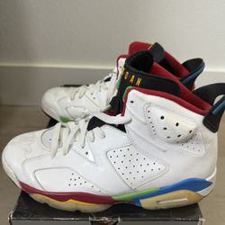 Nike Air Jordan 6 Retro Olympic Beijing 2008 Sz 9.5